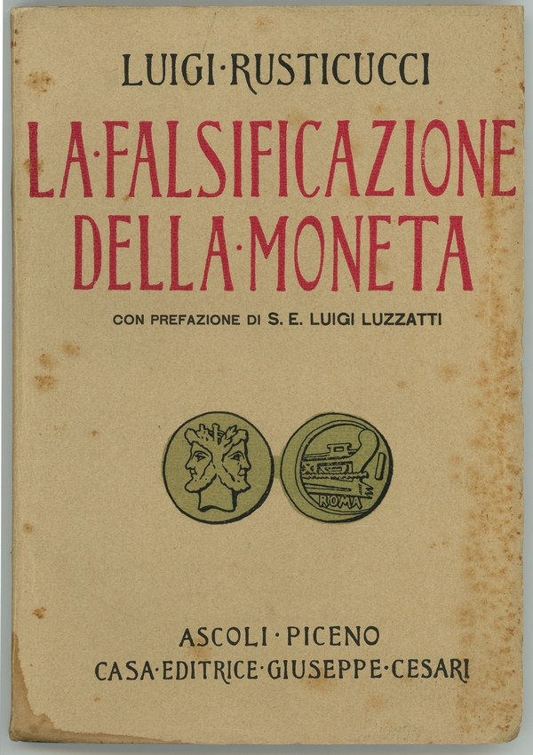 La falsificazione nella moneta - Fronte