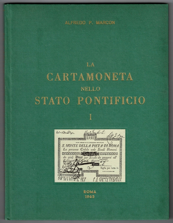 La Carta monetata nello Stato Pontificio - Fronte