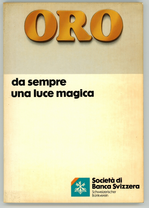 Oro da sempre una luce magica - Fronte